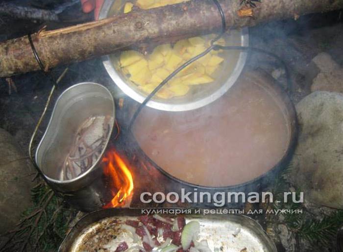 рецепт горохового супу