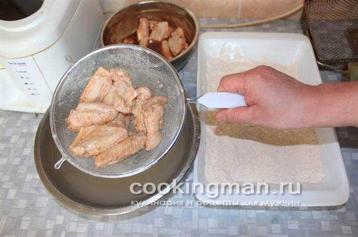 рецепт крилець kfc